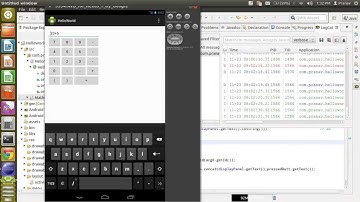 Timelapse: Android Simple Calculator Making in Eclipse