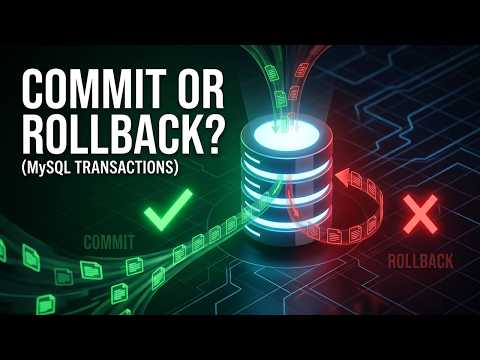 6. MySQL & MariaDB Transactions: COMMIT & ROLLBACK