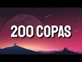 KAROL G - 200 COPAS (Letra/Lyrics/Song)