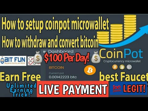 Earn 50 Per Day On Your Phone In 2019 Using Coinpot 100 Legit - 