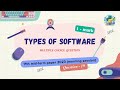 Question - 19 | Class 11th 2023 CS mid-term Paper (morning session) | Types of Software