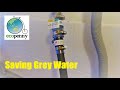 DIY Saving Washing Machine Grey Water