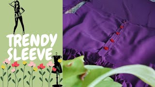 Trendy Sleeve |Cutting & stitching  | Beginners|DIY| Malayalam |English Subtitles