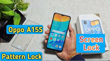 How To Set Pattern lock in Oppo A15s, Oppo A15s Pattern Lock Kaise Lagaye