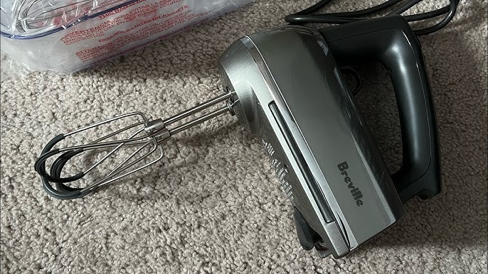 Breville Handy Mix Scraper Hand Mixer, Silver, BHM800SIL