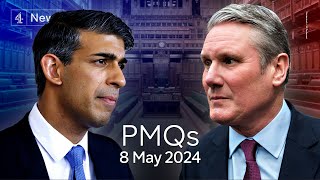 PMQs Live - Sunak and Starmer clash after local elections