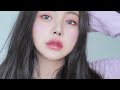 피부 열감!🔥 마스크! 요즘 같이 자극 많이 받는날을 위한 라벤더 퍼플 메이크업 💜:: Lavender Makeup