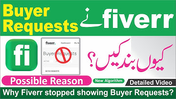 Why Fiverr stopped showing buyer requests