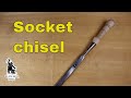 Socket chisel for wood working