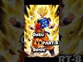 Goku vs Sonic Part 8 ⚡ Gogeta vs Shadonic Final Battle Explained! #goku #sonic #fight #shorts