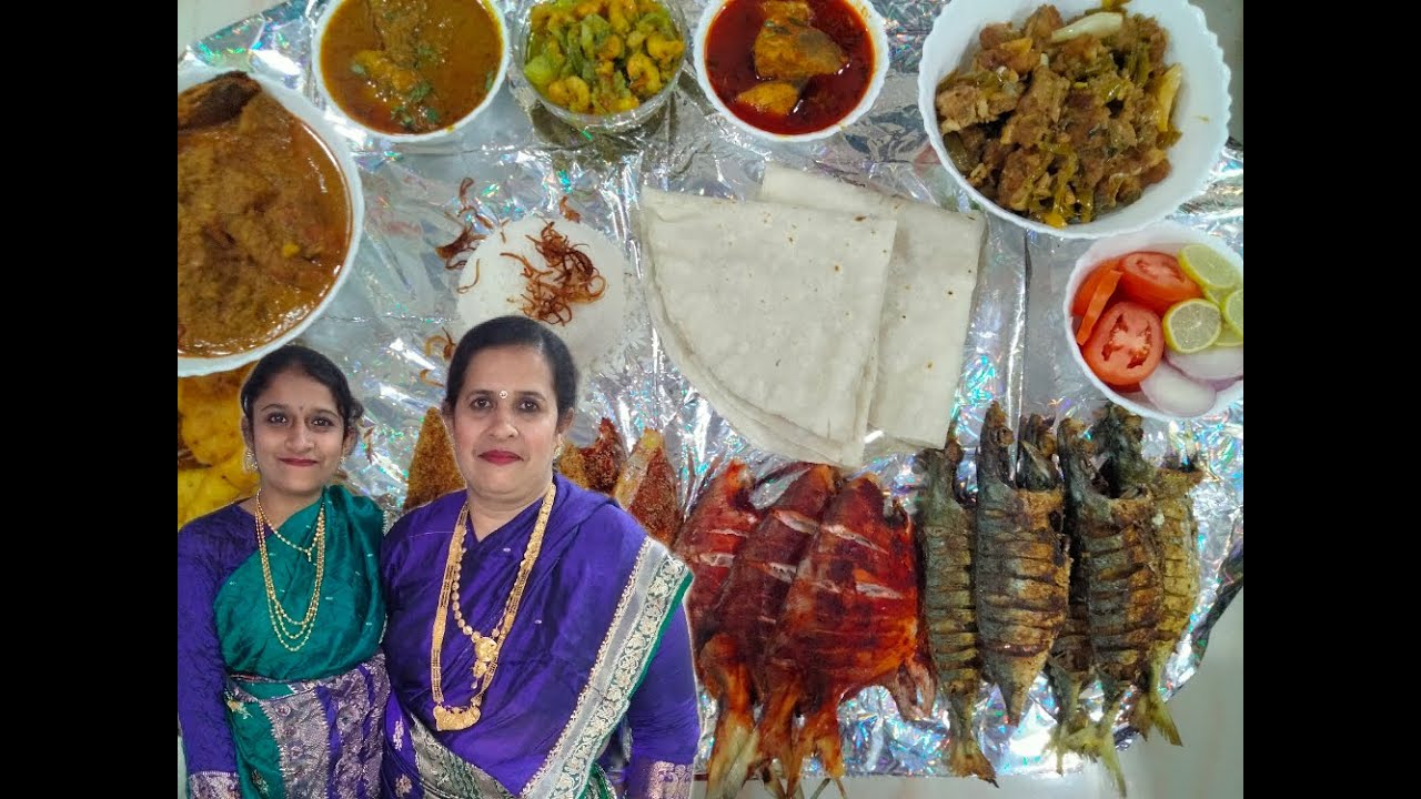 koliwadathali Koliwada Special Jumbo Thali Part 2 Recipe by Asha