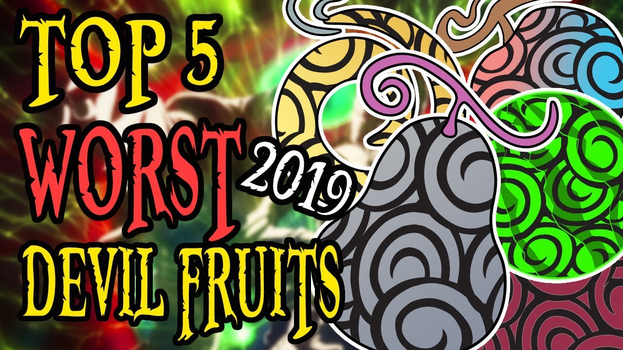 What are the top 5 worst Devil Fruit users that ruined their Devil