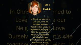 Daily Affirmation-DAY 8- POSITIVITY #uplift #Mental Health #Christian #dailyaffirmations #short