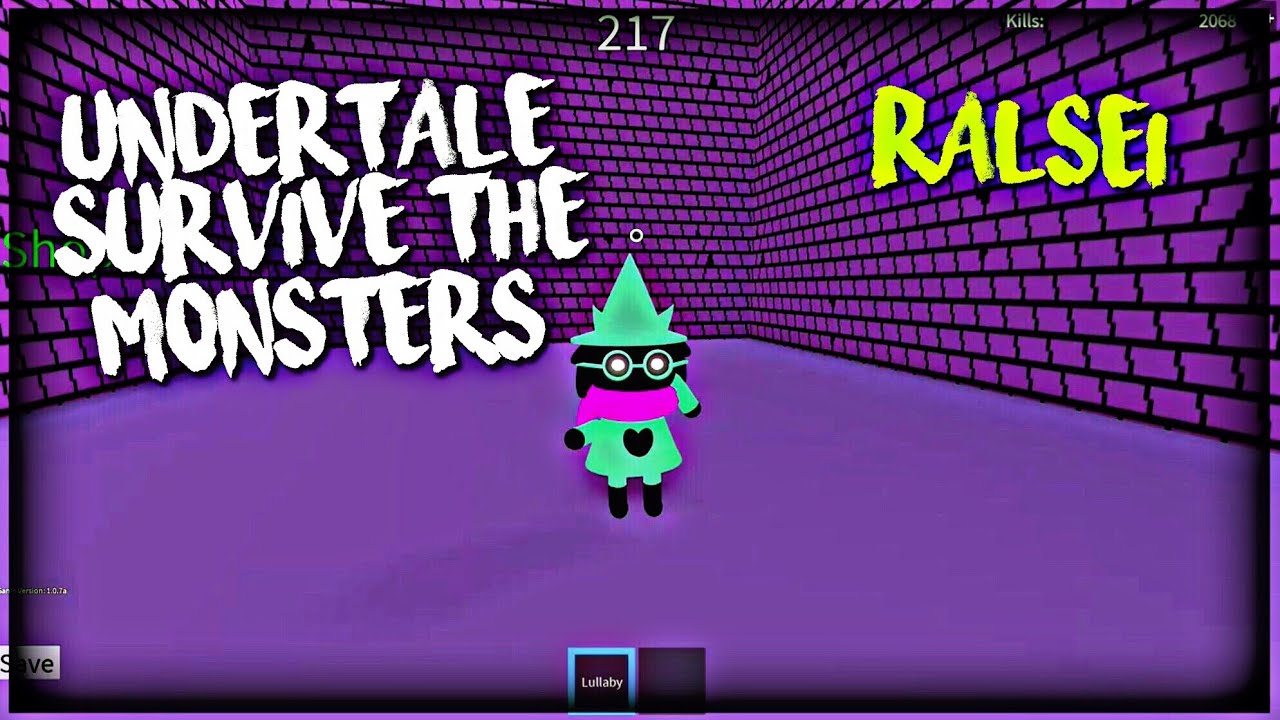 Roblox Undertale Survive The Monsters Ralsei Deltarune Test