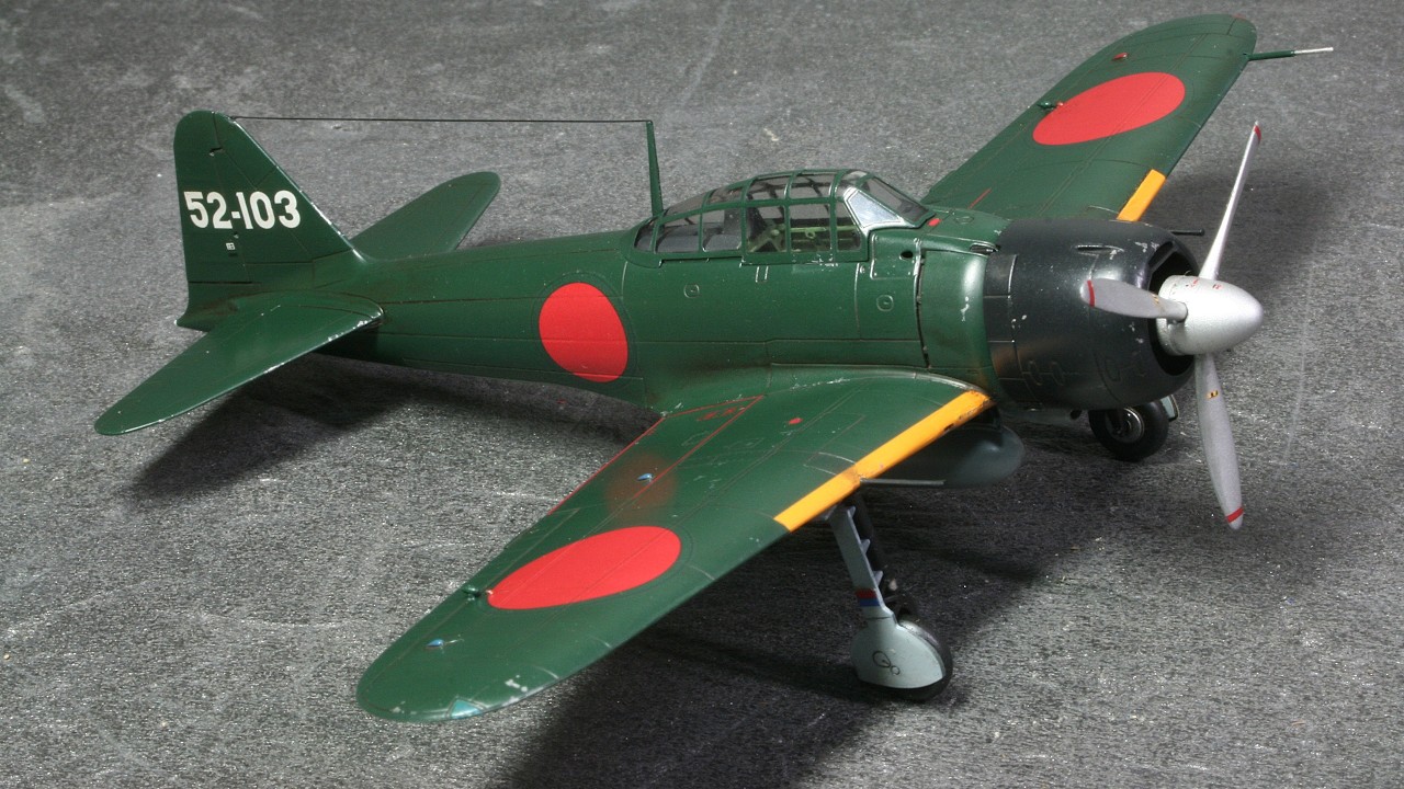ファインモールド 1/72 日本帝国海軍 零戦52型 三菱製 初期型