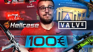 100€ VALVE VS 100€ HELLCASE LEQUEL EST LE PLUS RENTABLE ?