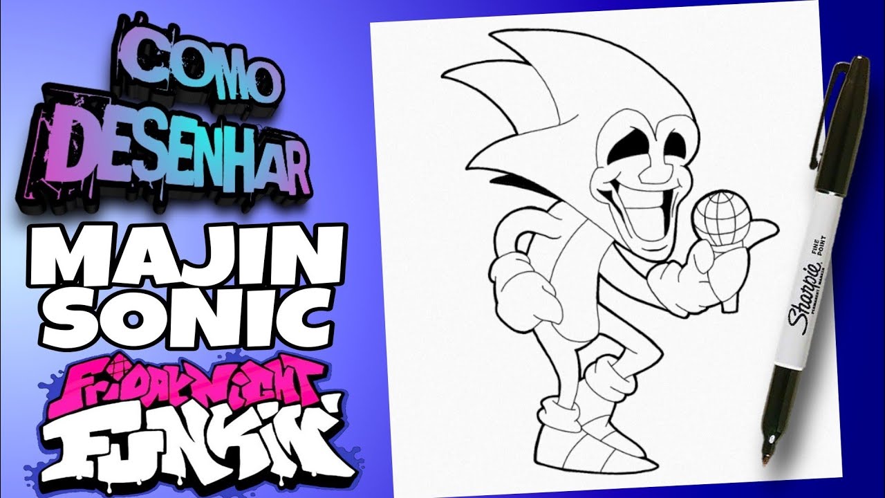 sonic.exe - Desenho de _anonymouzz_ - Gartic