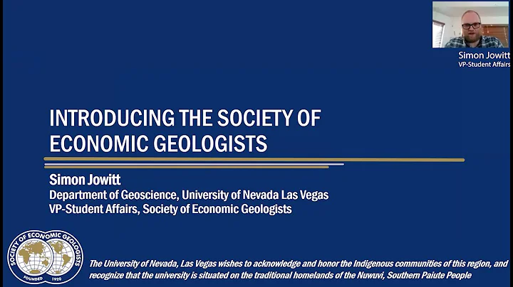 ODH Introducing the Society for Economic Geologists - DayDayNews