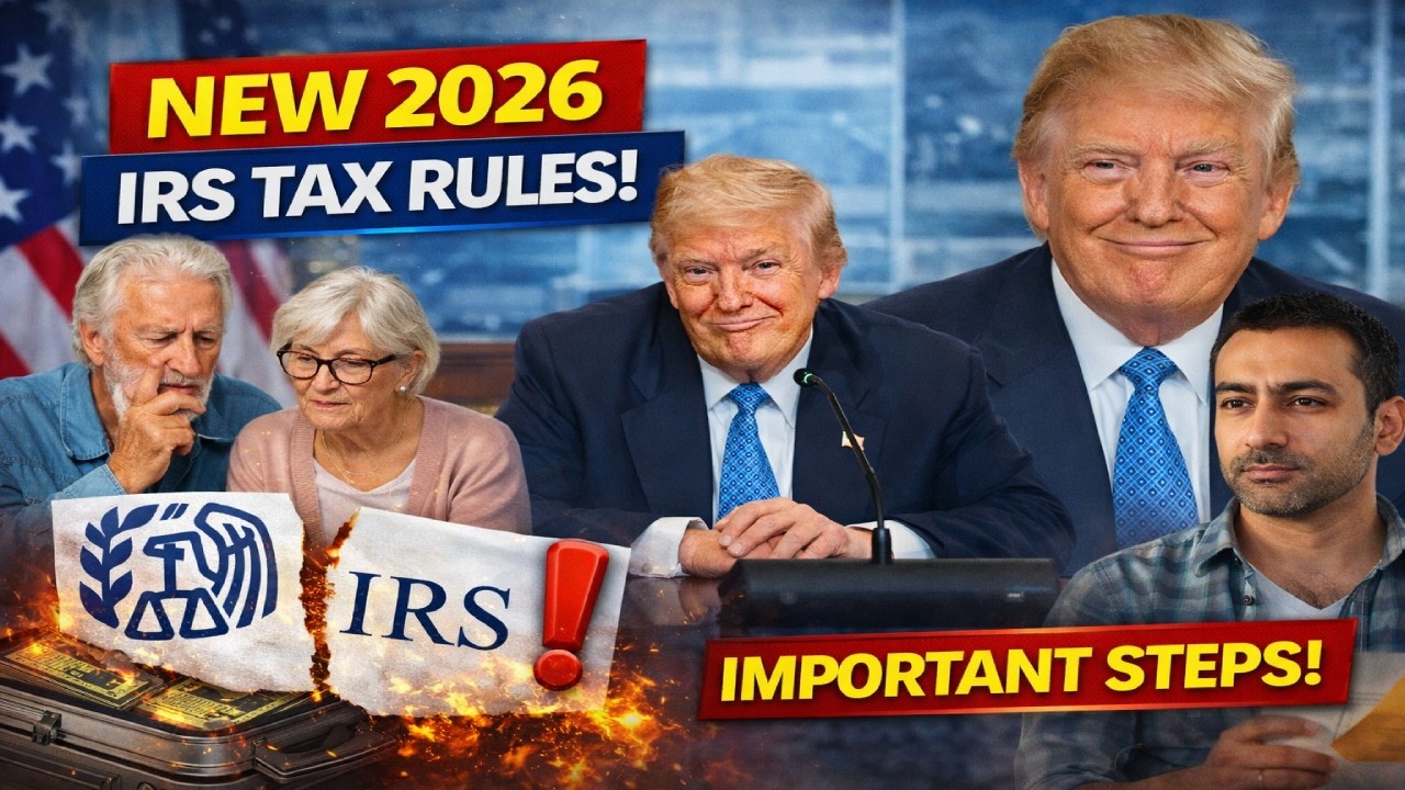 New 2026 IRS Tax Rules for Seniors & Immigrants — What You Must Do ...