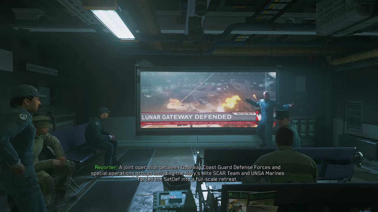 Call of Duty: Infinite Warfare - UNSA Propaganda? - YouTube