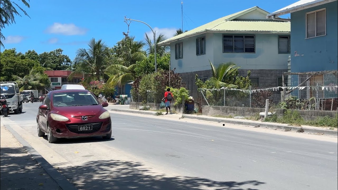 Kiribati 2024 - Betio CBD And Backstreet, The Old Office Revisited And Museum