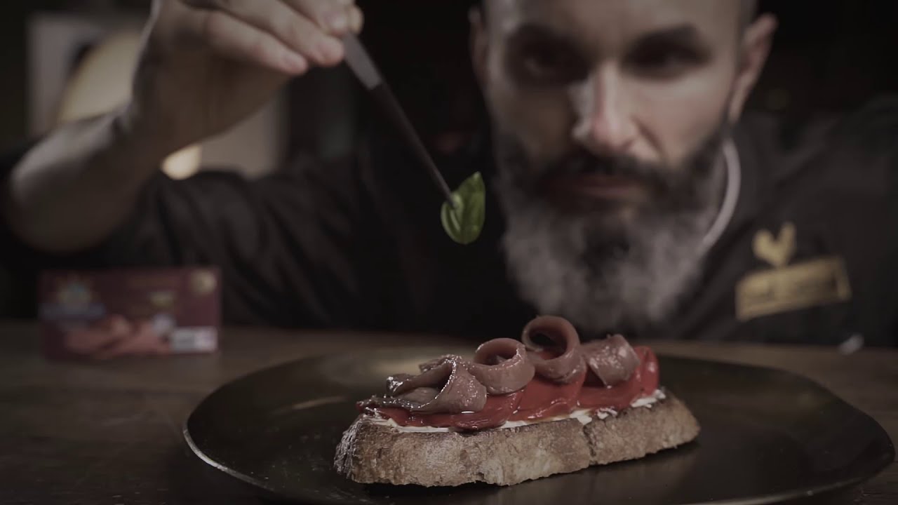 Tapas Gourmet, acciughe della Cantabria Codesa, the best anchovies in the world! YouTube