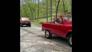 Early Ford Bronco cruise