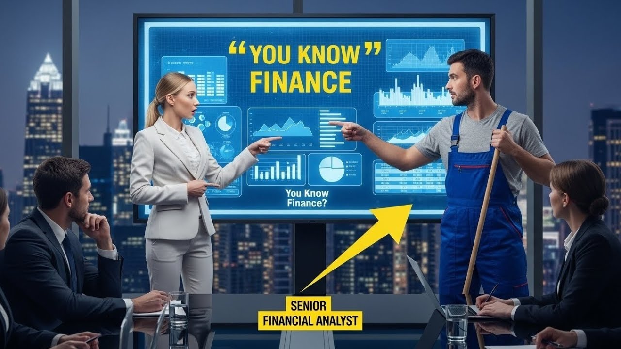 Billionaire CEO Mocked the Janitor Asking, “You Know Finance” — His Reply Silenced the Entire Room…