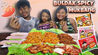 BULDAK SPICY MUKBANG | PINOY KIDS MUKBANG | MUKBANG PHILIPPINES