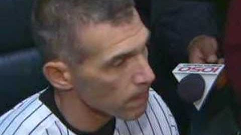 Joe Girardi after the game, 5/1/08