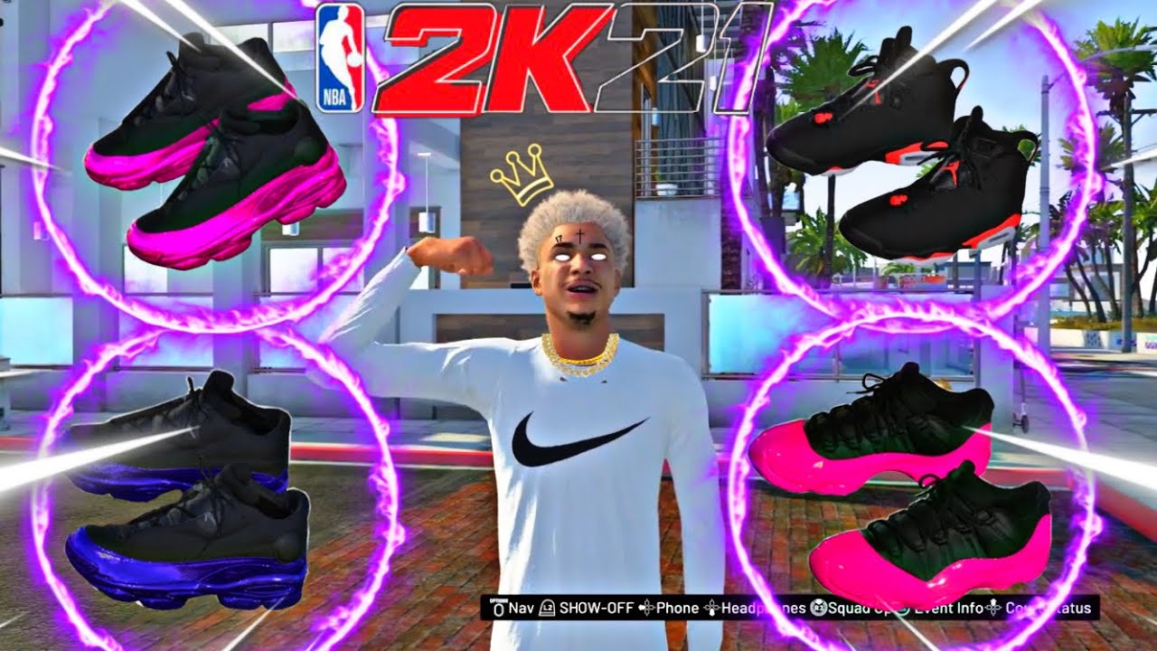 nba 2k21 best custom shoes
