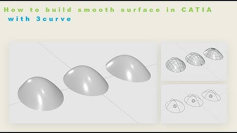 How to build smooth surface in CATIA with 3 curves