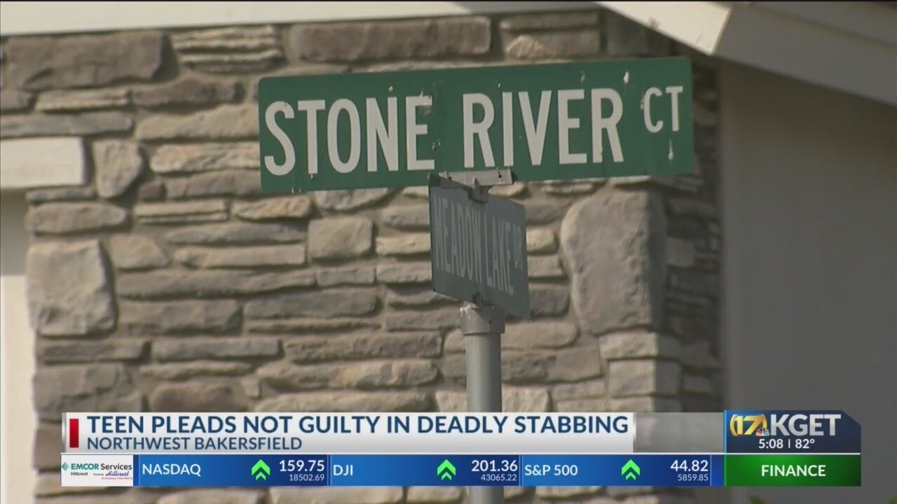 Man pleads not guilty to murder in NW Bakersfield stabbing - YouTube