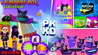 Kuromi Update Is Arrived In PK XD! | 6 Surprise Box Location, Free Gems | New Outfits & Furnitures
