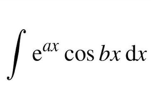 PROOF: ∫ eᵃˣ.Cosbx dx