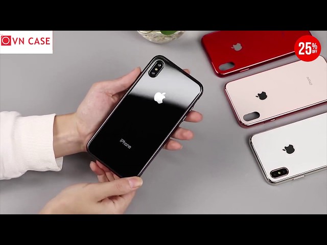 Ốp lưng kính cường lực iphone Xs - Xs Max chống sước tốt