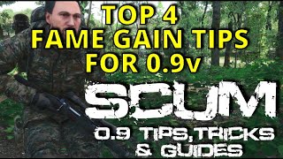 Top 4 Fame Gain Tips | Scum 0.9 Tips, Tricks & Guides