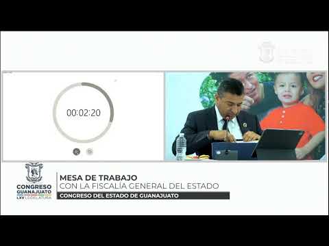 Mesa de trabajo con el Fiscal General del Estado