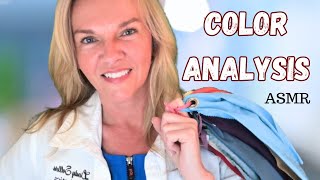ASMR Role-Play | Chatty, Southern, Soft-Spoken Esthetician does a Color Analysis. screenshot 5