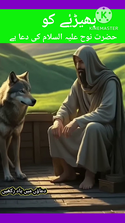 Prophet Noah's prayer to the wolf !! بھیڑیے کو حضرت نوح علیہ وسلم کی دعا !!