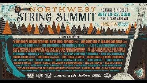 Northwest String Summit 2018 Lineup