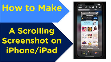 How to make scrolling screenshot on ios Electronics and gadgets