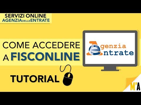 Come Richiedere PIN FISCONLINE (TUTORIAL) - Servizi Online AGENZIA DELLE ENTRATE