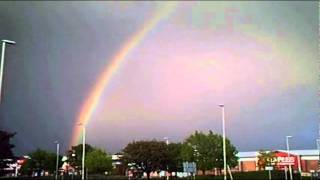 DARK SKIES AND RAINBOWS OVER GLOUCESTER 08/05/11 .wmv