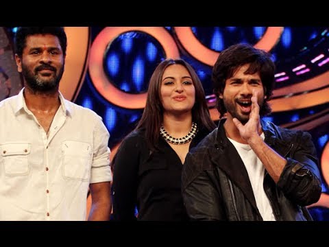 Shahid Kapoor, Prabhu Dheva & Sonakshi Sinha launching "Gandi Baat" on Dance India Dance