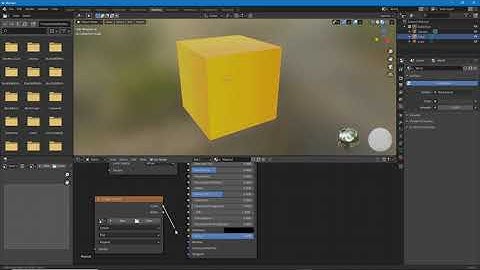 Blender 2.9+ Basic Opacity Map Transparency