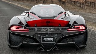 Испытания Ssc Tuatara 500+ Конкурент Tesla Из Беларуси!  Где Tesla Roadster И Tesla Plaid?