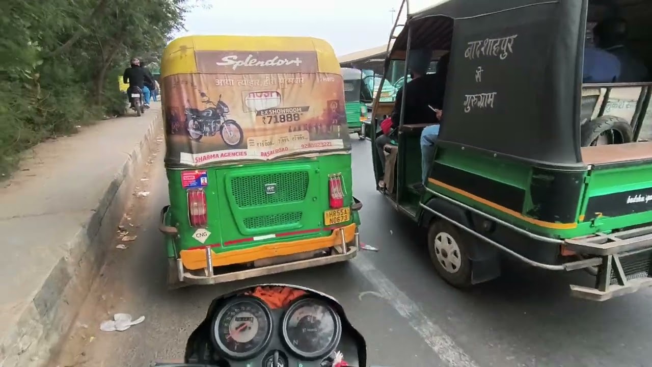 Delhi Gurgaon ride