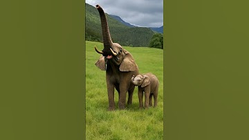 Thumbnail of Elephant Sound 🐘 Giant African elephant trumpet #elephant #animals