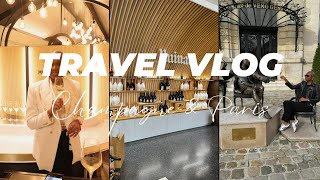 Part 1: Champagne & Paris Vlog | Champagne Tasting & Tours.